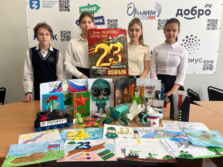 Тепло в подарок защитникам.